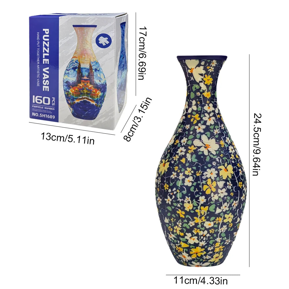 3D Puzzle Vase Jigsaw Puzzle