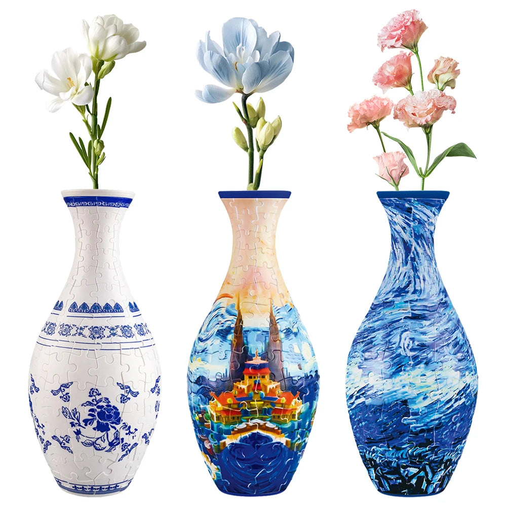 3D Puzzle Vase Jigsaw Puzzle