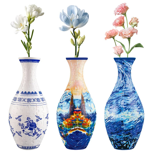 3D Puzzle Vase Jigsaw Puzzle