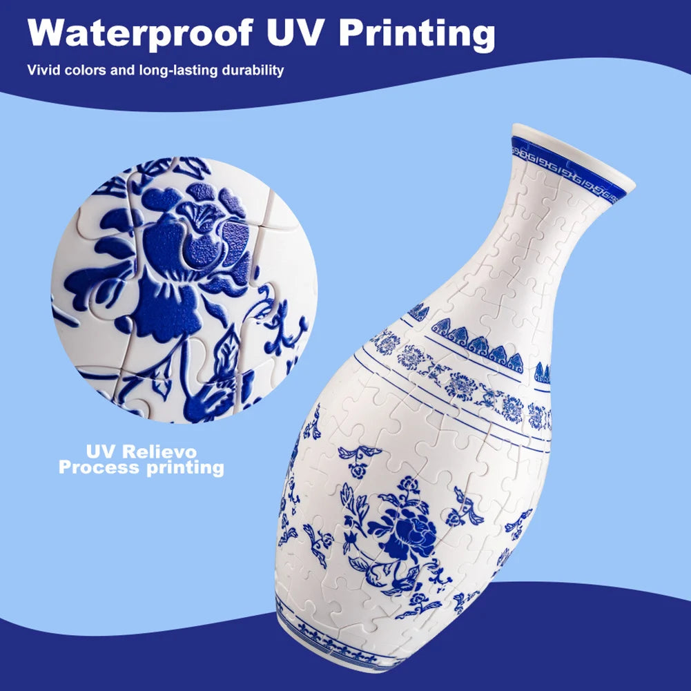 3D Puzzle Vase Jigsaw Puzzle
